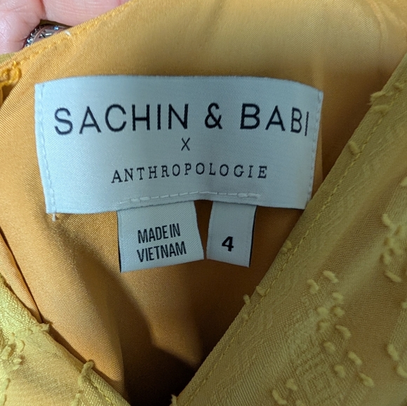 Sachin + Babi Yellow Maxi Dress - Picture 6 of 12